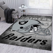 Los Angeles Raiders Retro Football Team Area Rug For Gift Living Room Rug US Gift Decor Indoor Outdoor Rugs