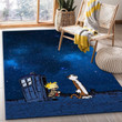 Calvin and Hobbes Doctor Who Area Rug Carpet Living Room Rugs Floor Decor Indoor Outdoor Rugs