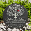Memorial Christmas Stone, A Limb Has Fallen Memorial Garden Stone, Personalized Memorial Gift