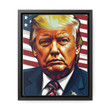 President Trump Artwork - Hilarious Posters & Gallery Canvas Wraps - Creative Home Decor Gift IdeaGallery Canvas Wraps, Vertical Frame