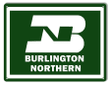 Burlington Northern Railroad Sign Aged Or New Styles Aluminum Metal Sign Vintage Style Retro Home Decor Garage Art