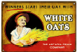 White Oats Flour Metal Sign Vintage Style Retro Country Advertising Art Wall Decor
