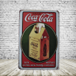 Coca Cola Vintage Antique Style Collectible Tin Sign Metal Wall Decor Garage Man Cave Game Room Bar