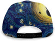The Starry Night Print Casual Baseball 3D Cap Adjustable Twill Sports Dad Hats For Unisex Classic Cap