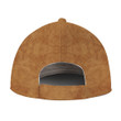 Personalized Custom Name Corgi Dog Leather Hat Classic Cap