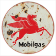 Mobilgas Pegasus Sign Vintage Aged Style Or New Style Metal Sign Vintage Style Retro Garage Art