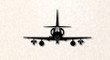 A4 Skyhawk Naval Attack Aircraft In Flight Metal Sign Cut Metal Sign Wall Decor | Rosabella Print Cut Metal Sign 8x8in