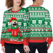 Personalized Photo Insert Elf Christmas Ugly Sweater Green Color - Ugly Christmas Sweater - Funny Xmas Sweaters