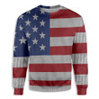 American Flag Ugly Christmas Sweater 3D Printed Best Gift For Xmas Adult - Ugly Christmas Sweater - Funny Xmas Sweaters