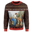 God Jesus's Grace Christmas Ugly Sweater - Ugly Christmas Sweater - Funny Xmas Sweaters