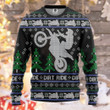 3D Dirt Ride Braaap Christmas Ugly Sweater QT211677 - Ugly Christmas Sweater - Funny Xmas Sweaters