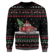 Black Car Christmas Ugly Sweater - Ugly Christmas Sweater - Funny Xmas Sweaters