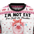 Pig Overflows Christmas Ugly Sweater - Ugly Christmas Sweater - Funny Xmas Sweaters