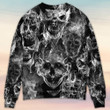 Skull Smoke Kill This Life - Sweater - Ugly Christmas Sweaters - Ugly Christmas Sweater - Funny Xmas Sweaters