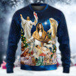 Jesus Miracle Night Ugly Christmas Sweaters - Ugly Christmas Sweater - Funny Xmas Sweaters