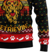 Golden Retriever Don't Stop Ugly Christmas Sweater - Ugly Christmas Sweater - Funny Xmas Sweaters