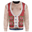 Santa Custom Cosplay Costume Christmas Ugly Sweater - Ugly Christmas Sweater - Funny Xmas Sweaters