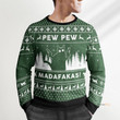 Cat Pew Pew Madafakas Ugly Christmas Sweater - Ugly Christmas Sweater - Funny Xmas Sweaters