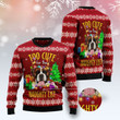 Boxer Too Cute Funny Family Christmas Ugly Sweater - Ugly Christmas Sweater - Funny Xmas Sweaters