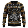 Valhalla La La La Ugly Christmas Sweater For Men And Women - Ugly Christmas Sweater - Funny Xmas Sweaters