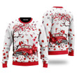 Spring Red Truck Ugly Christmas Sweater 3D Printed Best Gift For Xmas - Ugly Christmas Sweater - Funny Xmas Sweaters
