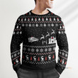 Paramedic Hospital Ambulance Christmas Xmas Ugly Sweater - Ugly Christmas Sweater - Funny Xmas Sweaters