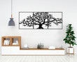 Large Metal Tree Wall Art Set Of 3 , Tree of Life Wall Decor , Black Branch Wall Hanging , Housewarming Gift