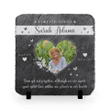 Loss of Mom Slate Photo Gift, Bereavement Photo Stone, Loss of Parent Sympathy Gift, Memorial Photo On Slate