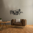 Jota 1000 1979 Silhouette Metal Wall Art, Custom Metal Sport Car Silhouette Wall Art - Garage Wall Decor Gift For Him