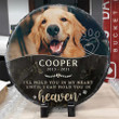 I'll Hold You In My Heart, Customized Pet's Photo Memorial Stone for Garden or Bedroom, Memorial Gift for Loss of Dog Cat