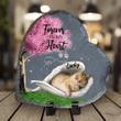 Personalized Munchkin Cat Sleeping Angel wing Garden Stone, Cat Lover gifts Decor Table, Memorial gift for Loss of Cat