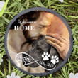 Personalized Great Dane Memorial Stone, Dog with Jesus Hug in Hand, Pet Memorial Gift for Lost of Dog, Dog Sympathy Gift