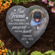 Best Friends Come Into Our Lives, Custom Pet Memorial Stone for Garden or Bedroom, Memorial Gift for Dog Cat Keepsake