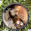 Vizsla Dog Memorial Stone, Dog with Jesus Hug in Hand, Custom Dog Memorial Gift for Home or Garden, Loss of Dog Gift