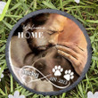 Personalized Weimaraner Memorial Stone, Dog with Jesus Hug in Hand, Pet Memorial Gift for Lost of Dog, Dog Sympathy Gift