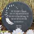 May the Winds of Heaven Blow Softly, Custom Memorial Stone for Home and Garden, Remembrance Gift for Loss Of A Loved One
