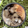 Maltese Dog Memorial Stone, Dog with Jesus Hug in Hand, Custom Dog Memorial Stone for Home or Garden, Loss of Dog Gift