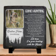 Personalized Hunter Memorial Stone, Custom Photo Memorial Stone for Home or Garden, Loss of Hunter Dad Gift