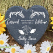 Personalized Miscarriage Memorial Stone for Home or Garden, Memorial Gift for Pregnancy Infant Loss, Angel Baby Gift