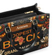 Dopest Black Granddaughter - Personalized Leather Handbag