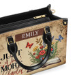 Just One More Chapter - Personalized Leather Handbag