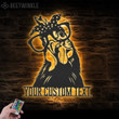 Custom Chicken Farmhouse Cut Metal Sign with LED | without LED Wall Art LED Light Personalized Chicken Coop Name Sign Home Decor Hen Barn Nursery Decoration Xmas Birthday