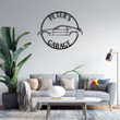 Custom 370z Silhouette Metal Wall Art Metal Garage Sign Garage Gift Garage Decor Office Car Decor 370z Christmas Gift