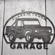Classic Truck Half Cab Garage Metal Sign Off Road Beach 1966 1967 1968 1969 1970 1971 1972 1973 1974 1975 1976 1977 Gift For Car Lovers