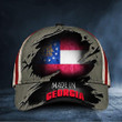 Made In Georgia Hat In God We Trust Cap Patriotic Gifts For Him Classic Cap