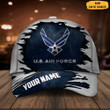 Personalized Us Air Force Hat Usaf Hat Pride Military Cap Us Air Force Gifts Classic Cap