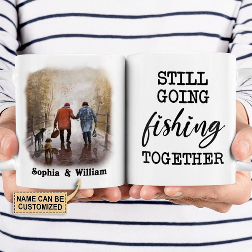 Personalized Creations Customized Gifts Fishing Still Going Together Customized Custom Mugs