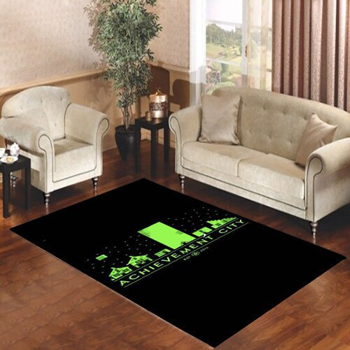 Achievement City Area Rugs For Living Room Rectangle Rug Bedroom Rugs Carpet Flooring Gift RS132743