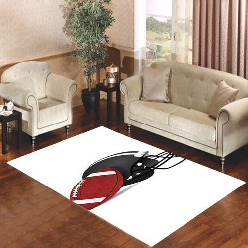 American Football Cartoon Image Area Rugs For Living Room Rectangle Rug Bedroom Rugs Carpet Flooring Gift RS133184