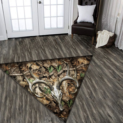 Deer Hunting Custom Shape Rug Carpet Rugs For Dining Room Animal Print Area Rug